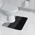 thumbnail image 1 of CQCYD under $5 Microfiber Contour Toilet Rugs U-Shaped, Shaggy Soft Absorbent Bathroom Rugs, Non-Slip Thick Plush Bathroom Mat, Machine Wash Dry Bath Mats for Toilet Base, 1 of 7