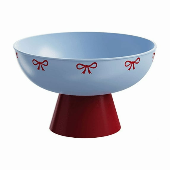 CQCYD under $5 Pedestal Decorative Bowl, Small Footed Bowls, Decorative Fruit Bowl for Kitchen Counter, Entryway, Pedestal Bowls for Nuts, Desserts, Ice Cream, Creme Brulee and Pudding