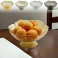 thumbnail image 1 of CQCYD under $5 Plastic Fruit Bowl, Decorative Bowl, Fruit Bowl for Kitchen Counter, Pedestal Bowl, Kitchen Counter Décor, Bread Candy Snacks Organizer, 1 of 9
