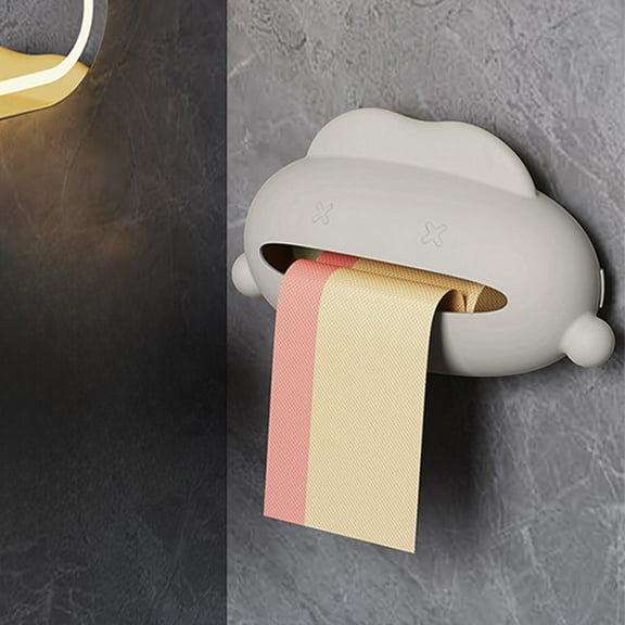 CQCYD under $5 Trash Bag Dispenser Wall Mount - Plastic Holder - Under-Sink & Garage Installation - Garbage Bag Storage - Kitchen Organization & Storage