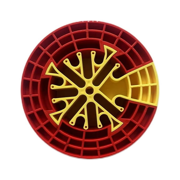 CQCYD Cable Comb Tool For Ethernet Network Data Cables, Wire Bundler Organizer, 6.35mm Diameter Cable Management, Plastic Cable Comb For Coaxial Speaker Alarm Cables, Computer Desk Wire Organizer