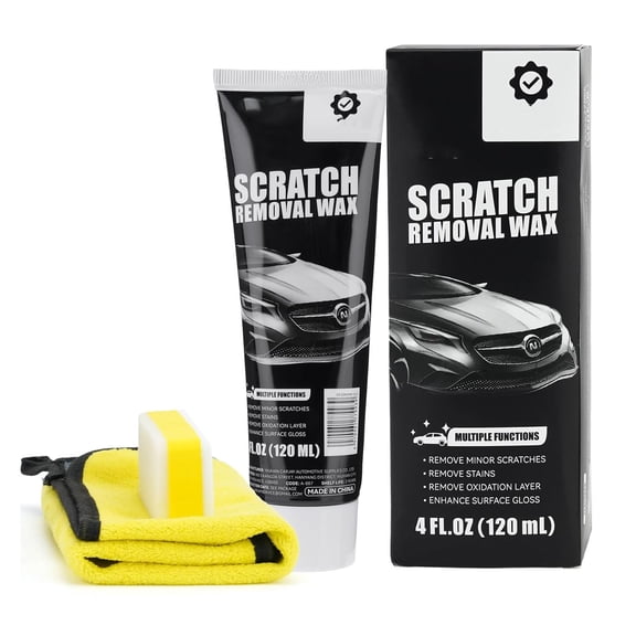 CQCYD Car Scratch Remover, Professional Polishing Compound For Deep Scratches Swirl Marks And Paint Defects Safe For All Glossy Paints And Clear Coat Finishes Restores Shine And Adds Protective Layer