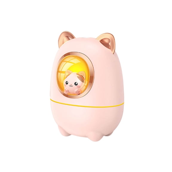 CQCYD Cat Humidifier Aroma Diffuser, Cute Cartoon USB Portable Desktop Essential Oil Diffuser With Night Light, Mini Cool Mist Humidifier For Home Office Bedroom Decor