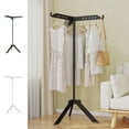 thumbnail image 1 of CQCYD under $5 Tripod Clothes Drying Rack, Floor Standing Rotating Clothes Drying Rack Foldable Clothes Drying Rack Bedroom Clothes Rack Suitable For Bedroom Hanging Clothes And Bags, 1 of 9