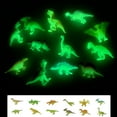 thumbnail image 1 of CQCYD Toys under $5 16Pcs Glow in Dark Mini Dinosaur Figures Birthday Party Favors Supplies Dino Cupcake Toppers Pinata Goodie Bags Stuffers Classroom Prizes Carnival Treasure Box Bulk Toy, 1 of 7