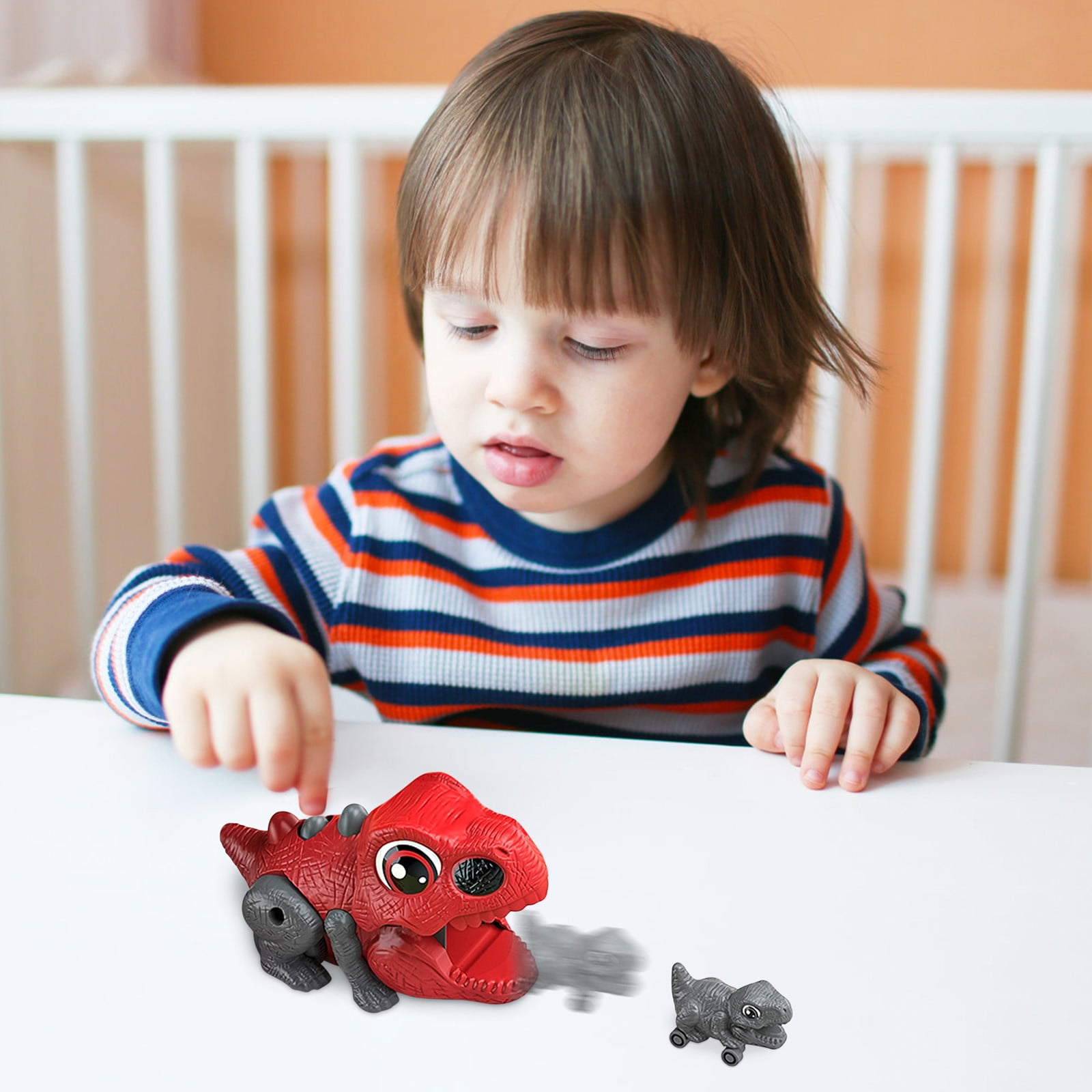 CQCYD Toys under $5 2 in 1 Dinosaur Toys, Dinosaur Toys for Kids 3-5 ...