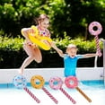 thumbnail image 1 of CQCYD Toys under $5 Candy Birthday Party Decoration Donut Lollipop Stick Inflatable Large Float Donut Shape Balloon Summer Candy Themed Birthday Decoration for Kids, 1 of 9