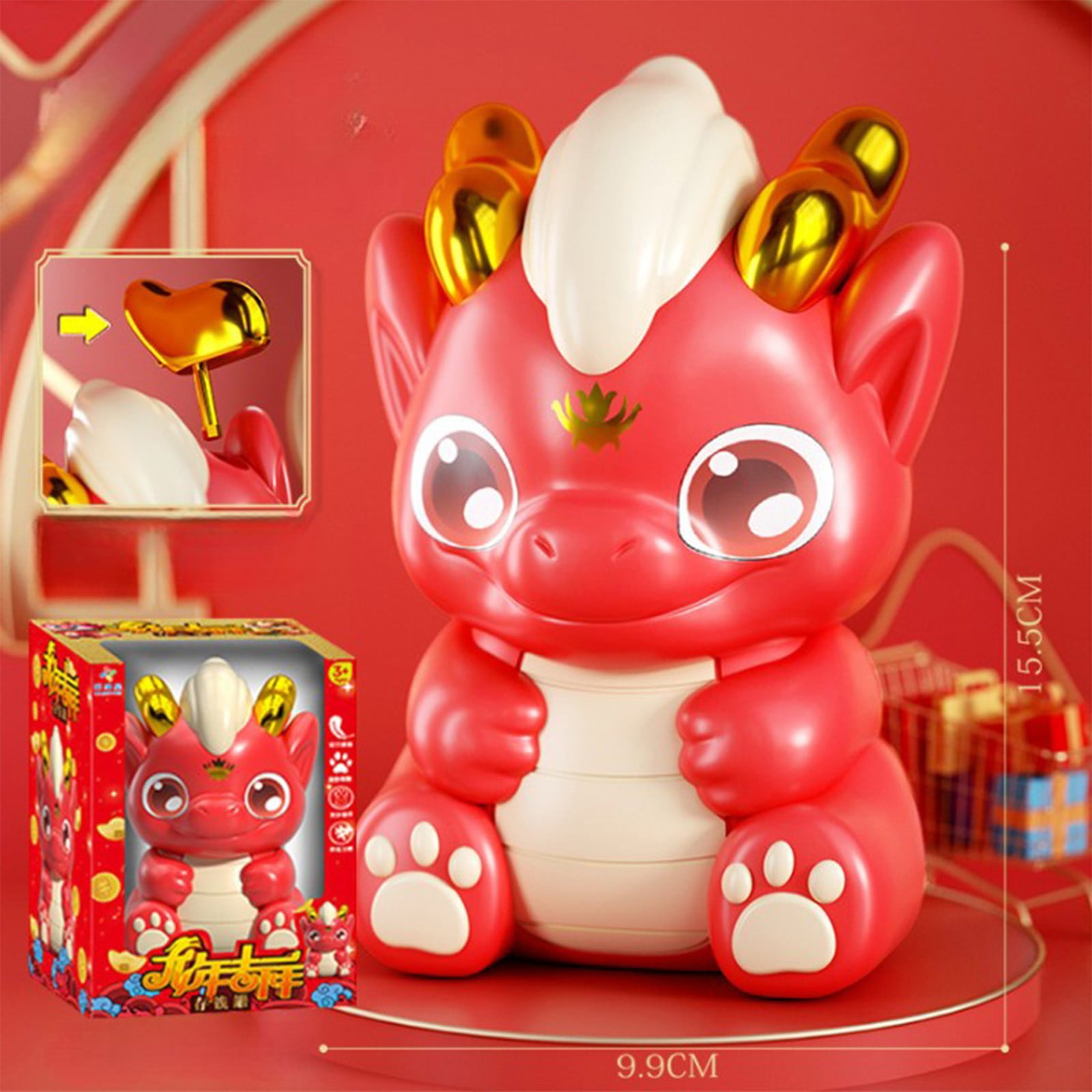 Cute Baby Dragon Piggy Bank