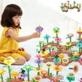 thumbnail image 1 of CQCYD Toys under $5 Flower Building Toy Set, Flower Garden Building Toys for Girls Boys 3 4 5 6 7 Year Old, Educational Build Garden Toy, Kids Toddler Birthday Gift Ideas, 1 of 9