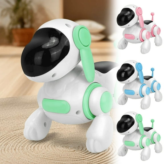 CQCYD Toys under $5 Robot Dog Toy for Kid, Pet Robots Electric Puppy Toy Can Walk And Bark, Interactive Robotic Dog Gift, Ideal Holiday/Birthday Gift for 3-8 Year Olds