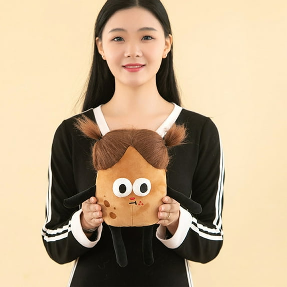 CQCYD Toys under $5 Plush Pillow Adorable Cow Stuffed Animal Plushies Toys Soft Fluffy Cow Plush Pillow for Birthdays Day