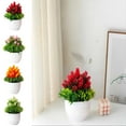thumbnail image 1 of CQCYD under $5 Faux Plants Indoor, Small Fake Plants Mini Artificial Plants in Pots for Home Office Shelf Farmhouse Bathroom Decor, 1 of 9