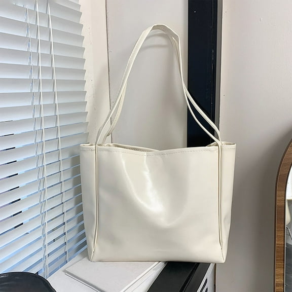 CQCYD under $5 Large Tote Bag for Women, Hobo Bags for Women Soft Vegan Leather Shoulder Handbag Slouchy Tote Purses