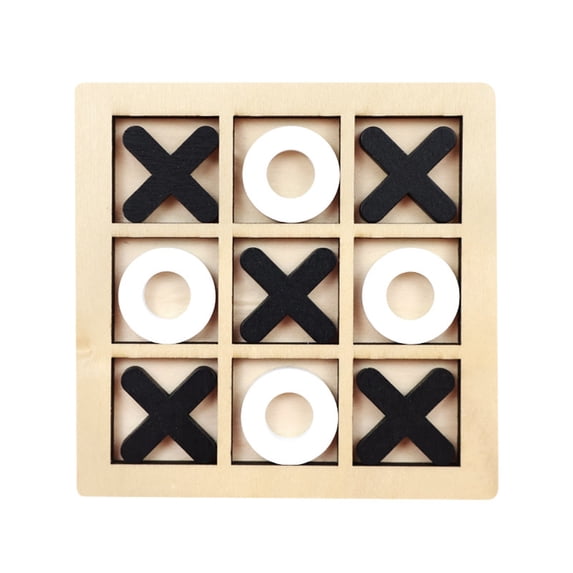 CQCYD Educational Tic Tac Toe Game,KidsLearning Board Game For Strategy Skills, Popular Family Indoor ActivityToy, Travel Friendly Portable Mini Game