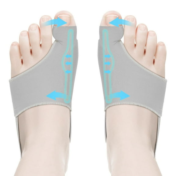 CQCYD Hallux Valgus Corrector Toe Separator, Big Toe Correction Brace For Men And Women, Comfortable Thumb Stabilizer For Shoe Wearing, Arthritis Pain Relief, Post-Injury Recovery, Hallux Valgus