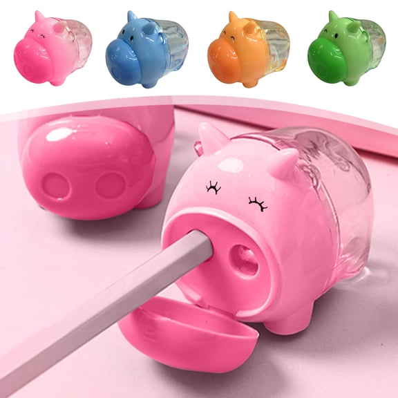 CQCYD Pencil Sharpener Portable Handheld Sharpener,KidsPencil Sharpener for Study Classroom, Small Compact Pencil Pointer for Elementary Study KindergartenChildren