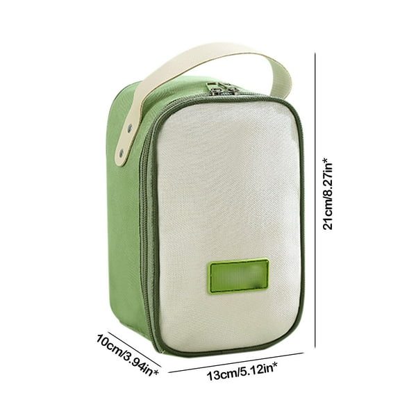 CQCYD Portable Mug Insulation Bag, Thermal Lunch Box Carrier For Outdoor Adventures, Leakproof Food Storage Pouch, Durable Insulated Beverage Holder For Commuters