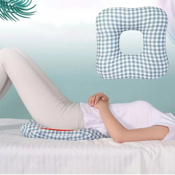 CQCYD Pressure Relief Cushion for Pressure Ulcer Prevention, Pearl Cotton Foam Seat Cushion Pad, Fully Washable Buttock Cushion for Wheelchair and Office Chair