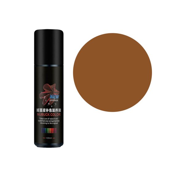 CQCYD Suede Color Restorer, 75ml Suede Leather Color Restoration Kit For Faded Sneakers Shoes Boots Jackets Bags Quick Repair And Maintenance For Suede Leather Accessories