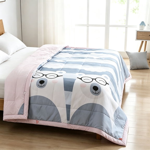 CQCYD Summer Cooling Quilt, Breathable Air Conditioner Blanket, Lightweight Soft Thin Comforter with Fine Stitching, Machine Washable Summer Cooling Quilt for Bedroom Living Space and All-Season Use
