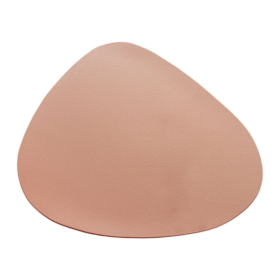 CQCYD Triangles Water-Drop Placemats, Premium Minimalist Faux-Leather PVC Place Mats, Waterproof Oil-Proof Heat-Resistant Table Mats for Home Dining and Kitchen Decor