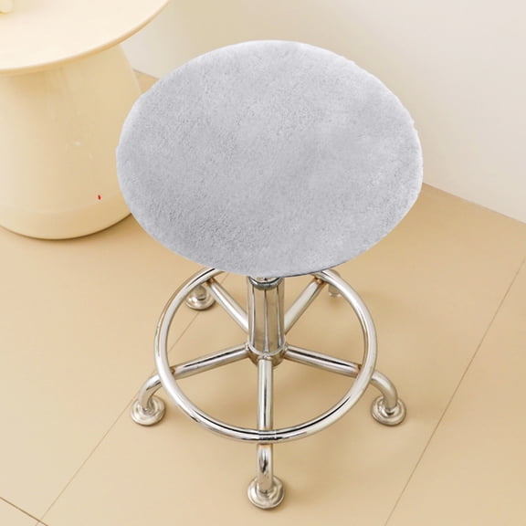 CQCYD under $5 Bar Stool Cushions, Fluffy Round Bar Stool Covers Nonslip Backing Seat Cover Chair Pad Cushion Kitchen Dining Chair Pad