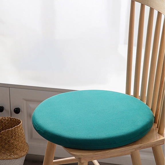 CQCYD under $5 Round Memory Foam Chair Pad for Dining Room, Kitchen, and Office Use, Anti-Slip Round Stool Pad, Comfortable Seat Cushion