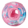 thumbnail image 1 of CQHVKQ 20" Inflatable Baby Pool Float Seat, Fish Pattern Baby Swimming Ring for Swim Training, Toddler Inflatable Swimming Float with Airbag Seat, Adjustable Infant Pool Floats 6-36 Months, Pink, 1 of 9