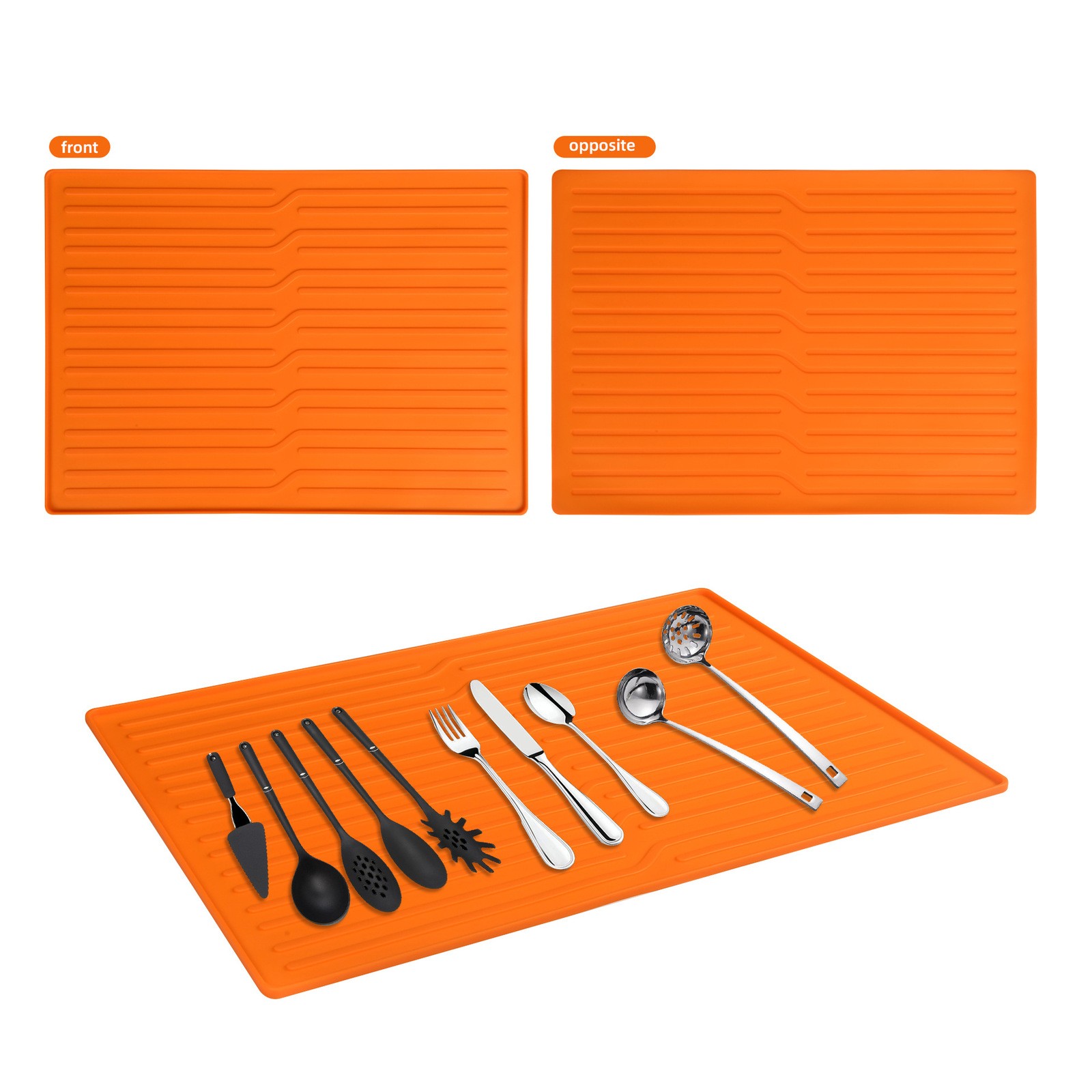 CQININI Bbq Mat Fire Mat Grill Proof Silicone Cover Grill Pan Mat