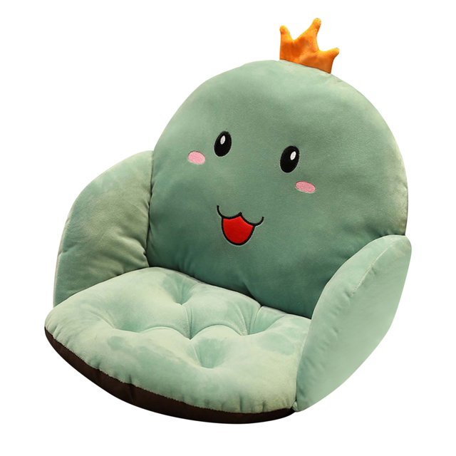 CQININI Cushion Cute Cartoon Cushion Back Office Chair Cushion Sofa
