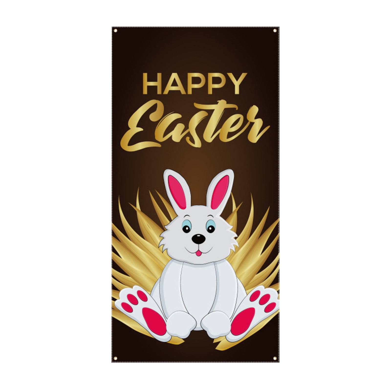 CQININI Easter Door Banner Hanging Flag Spring Home Decor Supplies