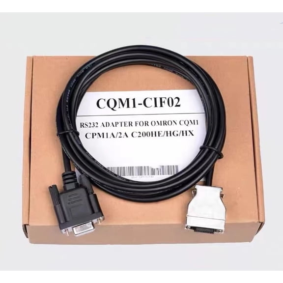 CQM1-CIF02 for CPM1A/CPM2A/CPM1/CQM1 PLC Programming RS232 Cable New