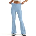 thumbnail image 1 of CQONEPT Bell Bottom Jeans for Womens Elastic High Waist Stretchy Flare Yoga Pant Denim Y2k Butt Lifting Pants with Pockets Light Blue L, 1 of 7