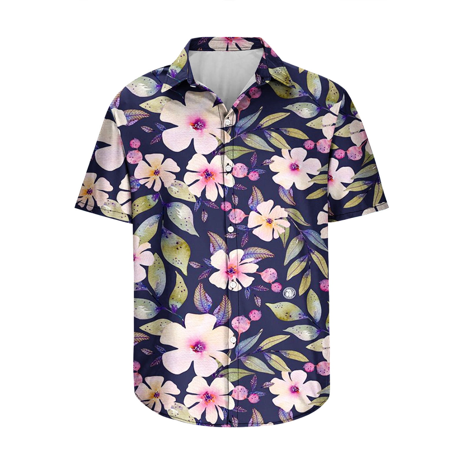 CQONEPT Big and Tall Colorful Boobs Hawaiian Shirt for Men - Aloha Boobs  Button Down Mens Hawaiian Shirts Short Sleeve Luau Beach Shirt Flash Deals  Black,L - Walmart.com