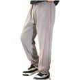 thumbnail image 1 of CQONEPT Boys Fleece Lined Sweatpants Athletic Running Jogger Pant Warm Comfortable Fashion Streetwear Trousers Gray 1 Years, 1 of 2