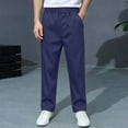 thumbnail image 1 of CQONEPT Boys Twill Chino Pants Stretch School Uniform Pant Pull On Slacks Casual Straight Fit Flat Front with 2 Pockets 5-15 Years 5-6 Years, 1 of 7