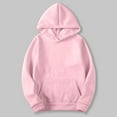 thumbnail image 1 of CQONEPT Essentials Hoodie for Womens Fleece Sweatshirts Long Sleeve Pullover Baggy Fall Winter Y2K Fashion Clothes with Pockets Pink XS, 1 of 6