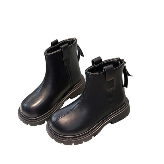 CQONEPT Fashion Boots for Girls Fall Girls' Boots Children's British Style Short Boots Fashionable For Middle And Older Children