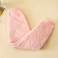 thumbnail image 1 of CQONEPT Girl's Padded Pants Quilted Puffer Thicken Down Pants Insulated Cozy Solid Warm Winter Pants Pink 1-2Years, 1 of 5