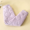 thumbnail image 1 of CQONEPT Girl's Padded Pants Quilted Puffer Thicken Down Pants Insulated Cozy Solid Warm Winter Pants Purple 1-2Years, 1 of 5