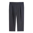 thumbnail image 1 of CQONEPT Girls School Uniform Pants Wide Leg Elastic Waist Dress Pants Casual Activewear Pants with Pockets Gray 2-3Years, 1 of 2