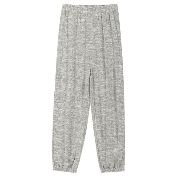 CQONEPT Kid Girls Home Pants Elastic Waist Mosquito Sweatpants Baggy Loose Fit Workouts Outdoor Pant Purple 3 Years