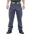thumbnail image 1 of CQONEPT Men's Big and Tall Pants Hiking Camping Outdoor Tactical Pant Wide Leg Fishing Trousers with Multi Pockets Gray 4XL, 1 of 6