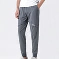 thumbnail image 1 of CQONEPT Mens Jogger Pant Cotton Stretch Sweatpants with Drawstring Waist Elastic Waterproof Casual Pants with Pockets Gray 5XL, 1 of 6