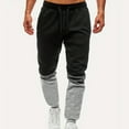 thumbnail image 1 of CQONEPT Mens Sweatpants Casual Loose Fit Jogger Pant Drawstring Lightweight Athletic Running Pants with Pockets Black L, 1 of 7