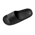 thumbnail image 1 of CQONEPT Shower Shoes for Women and Men - Bathroom Slippers - Non Slip House Slides - Lightweight Beach Sandals Black Size 10, 1 of 5