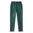 thumbnail image 1 of CQONEPT Sweatpants for Men Skinny Leg Lounge Loose Fit Drawstring Jogger Pant Streetwear Elastic Waisted Trousers with Pockets Army Green XXL, 1 of 4