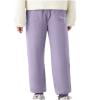 CQONEPT Teen Girls Snow Ski Pants Snowboarding Insulated Puffy Pant Athletic Insulated Thermal Pants with Pockets Purple 13-14 Years