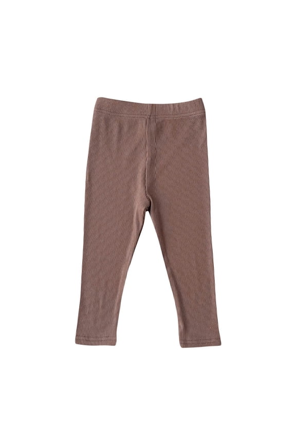 Toddlers Boys Cotton Leggings Lightweight Stretchy Tights Lounge Skinny Comfy Activewear Underwear Clothes Brown 90