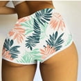 thumbnail image 1 of CQONEPT Women's Swim Board Shorts Floral Print Shorts Casual Stretchy Summer Beach Lightweight Swimming Shorts Multicolor S, 1 of 5